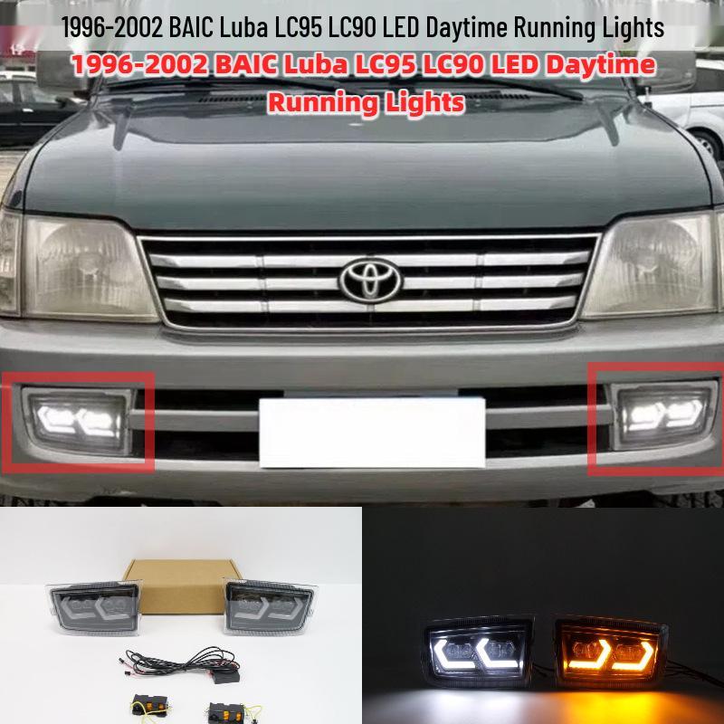 LED Daytime Running/Fog Light Retrofit for 1996-2002 BAIC Luba LC95/LC90