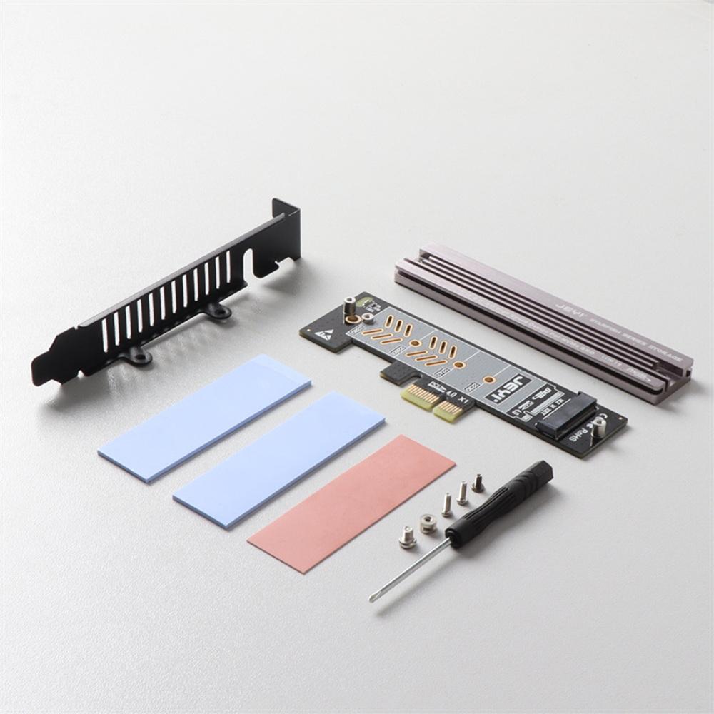 JEYI M.2 To PCIe 4.0 Adapter Card NVMe SSD Expansion Card for Server/PC