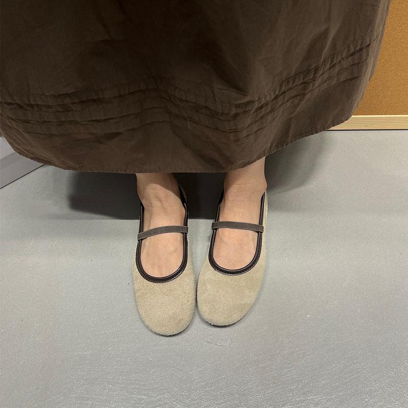 Fashion Female Slip On Footwear Shallow Women Ballet Flats Shoes Soft Fashion Round Toe Ladies Mary Janes Flats Shoes