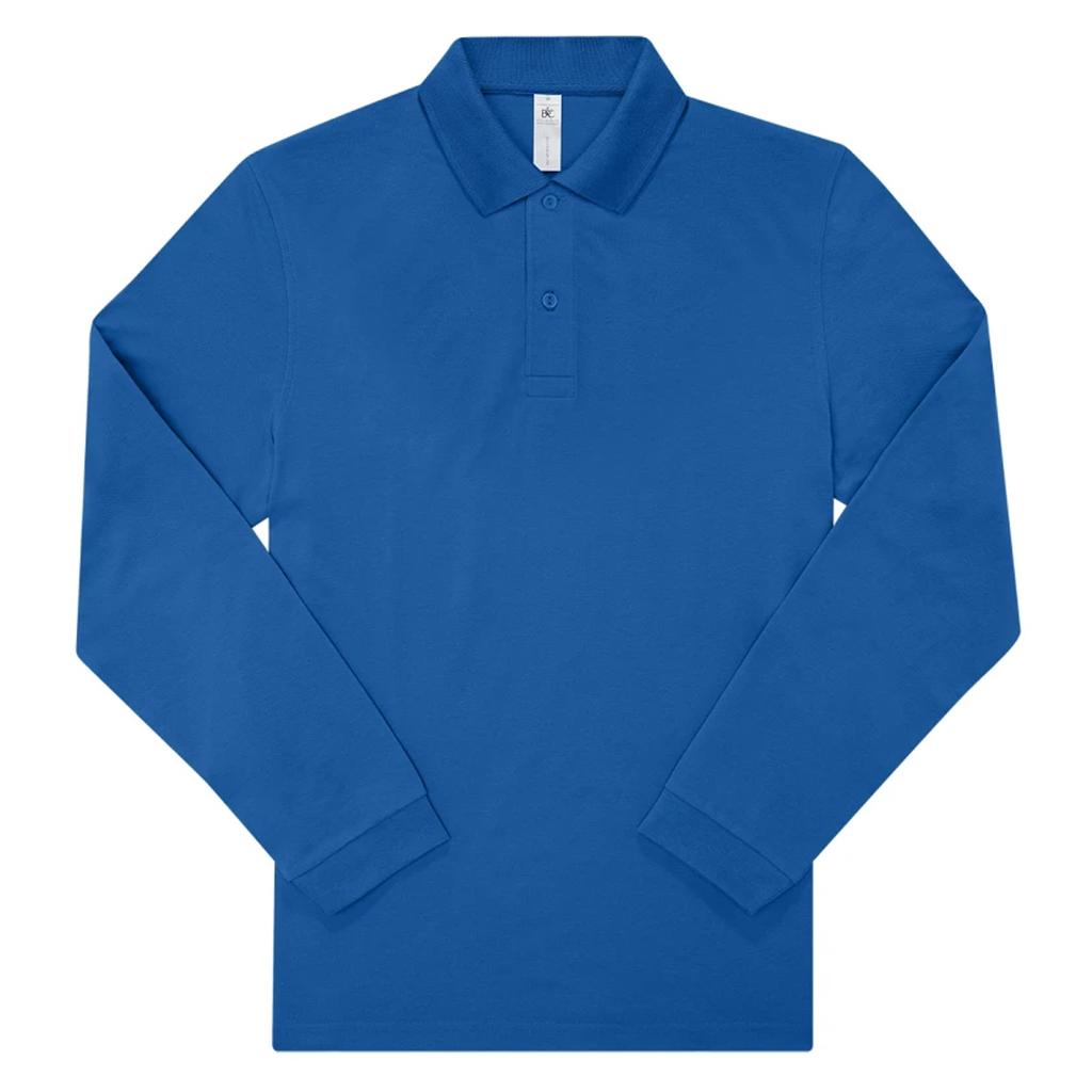 B&C Unisex Adult My Polo 210 Long-Sleeved Shirt