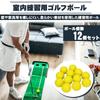 12 Indoor Golf Perfect for Shot Approach Impact Large and Balls, Practice, Practice, Practice, Visibility, Capacity, Self-Practice