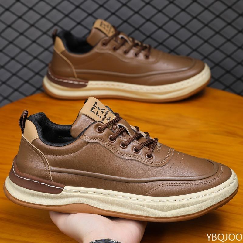 Fashion Men's casual shoes new fashionable versatile breathable board shoes insole soft non tiring foot flat sports men's shoes