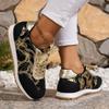 Fashion 2025 Fashion Big Size Autumn New Butterfly Cross-border for Round Head Comfortable Flat Sports Single Shoes Women