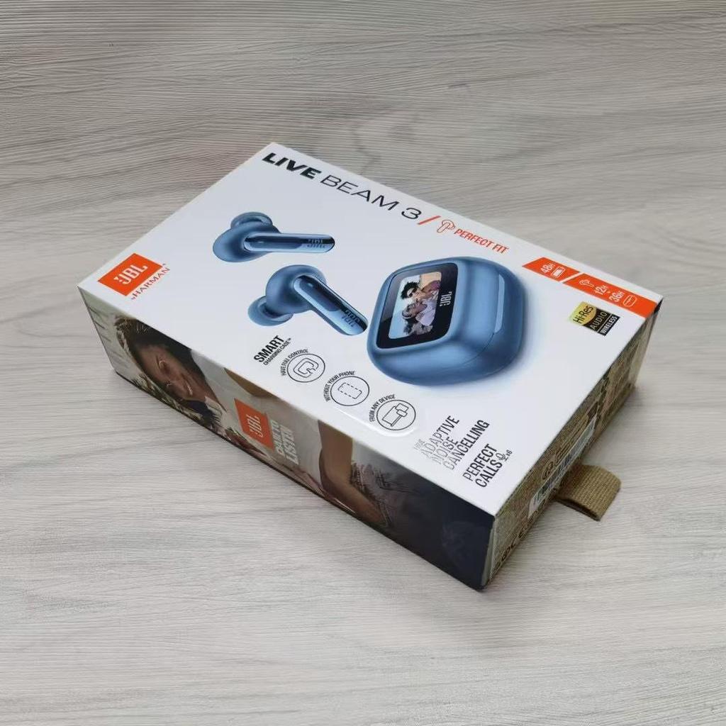 Celebrity Style JB LIVE BEAM3 Colorful Noise-Cancelling Bluetooth Earphones with Touchscreen (2025 Model)