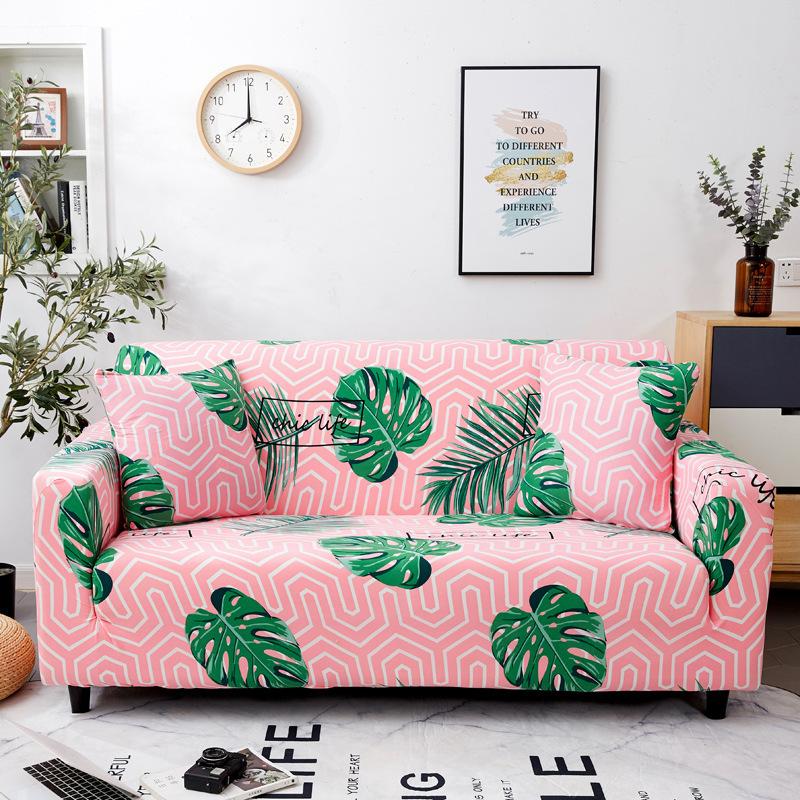 Four Seasons Universal Elastic All-Inclusive Cover Fabric Non-Slip Tight Sofa Cover Sofa Cushion Cover
