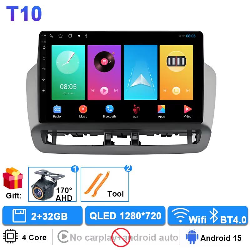 Car Radio For Seat Ibiza 2012 - 2015 2K QLED Android 16 Multimedia Video Player GPS 4G WIFI CarPlay Auto Wireless Stereo No 2Din