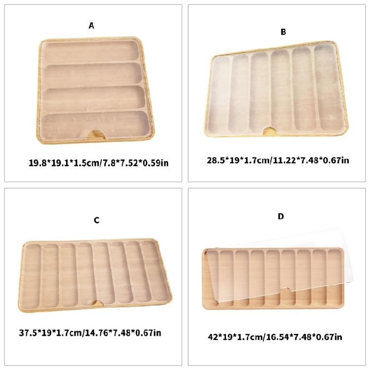 Watch Showcase and Storage Box Handcrafted Watch Collector's Box Wood Storage Organizers with Clear Top