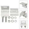 1pc Solar Photovoltaic Standing Seam Clamp Roof Seam Clamp Aluminum Alloy Mounting PV Solar Module Metal Roof Clamps