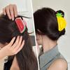 Large Size Hair Claw Strong Hold Shark Hair Clip Cute Fruit Hair Clip  Hair Accessories