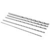 5Pcs Twist Drill Bit Lengthened Fast Chips Removal Round Shank Professional Twisted Drilling Bit Group for Tapping