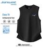 Jeanswest Men's JZS Blue Paper Plane Print Loose Fit Tank Top