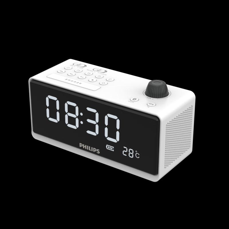 

Philips TAR3578 Portable Bluetooth Clock Radio Speaker