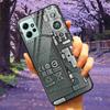 For Xiaomi Redmi Note 12 4G 2023 Case Tempered Glass Starry Marble Hard Back Protective Cover for Redmi NOTE 12 Note12 4G Global