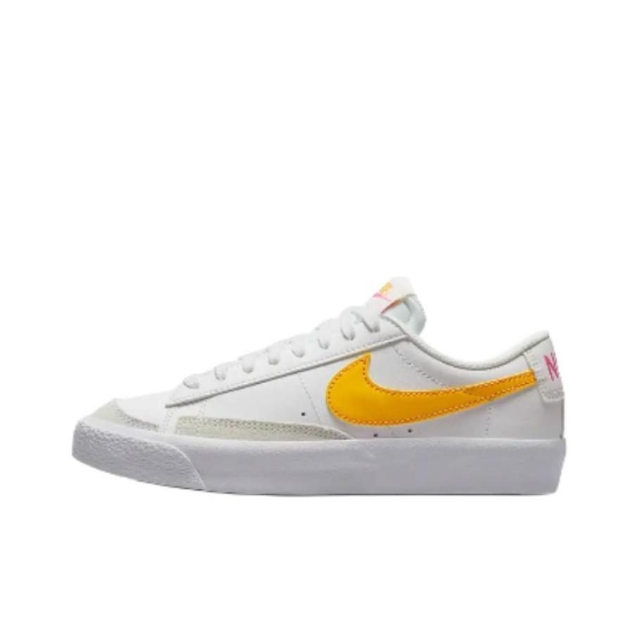New Nike Blazer Low '77 'Summit White University Gold' GS DA4074-123