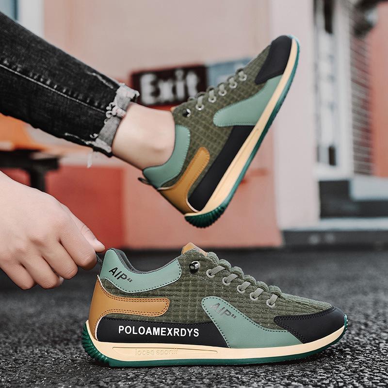 Winter velvet thickened cold-proof and warm cotton shoes low-top soft sole cushioning comfortable lazy sports and leisure shoes