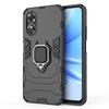 Case for Oppo A17, Kickstand Ring, Black