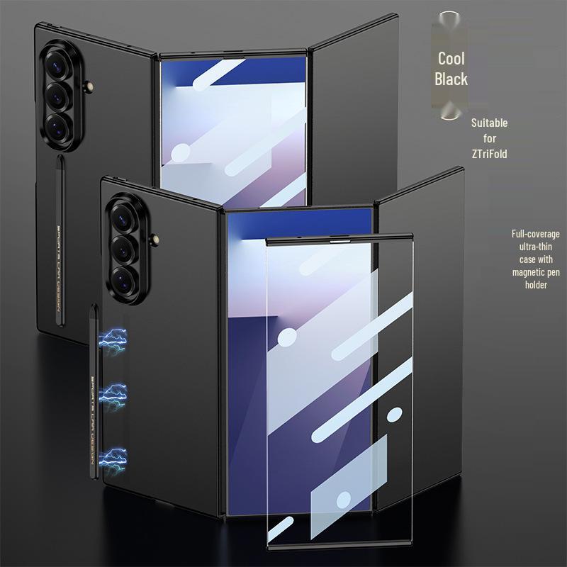 Samsung Galaxy Z Trifold Ultra-thin Case with Pen Holder & Screen Protector