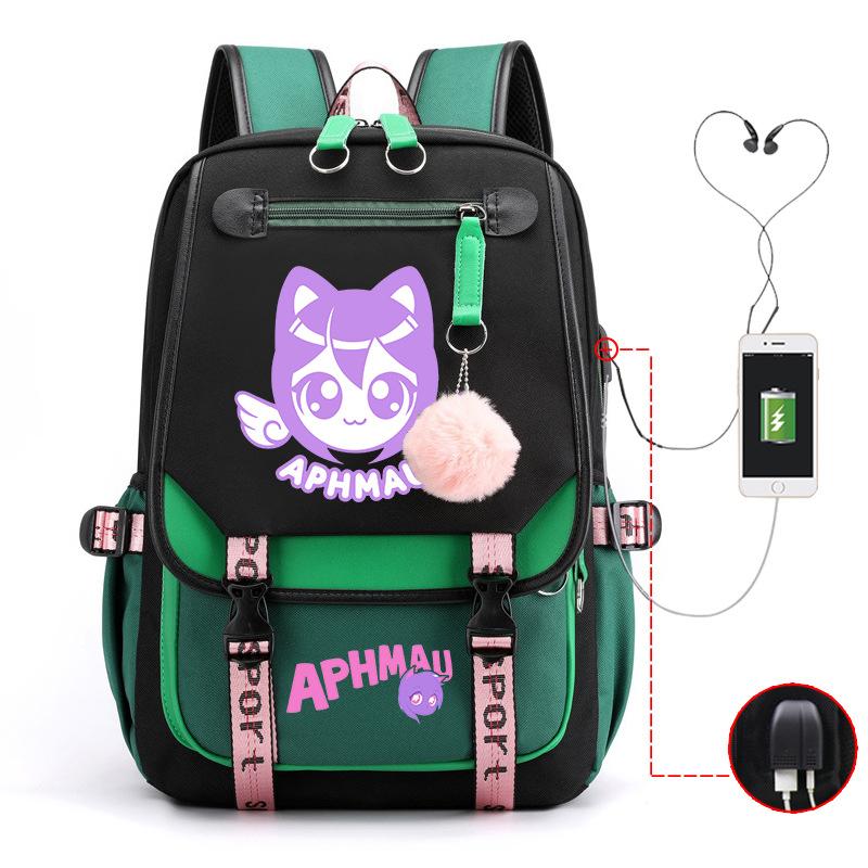 Cute Cartoon Junior High School Student Schoolbag Female Lightweight Large-Capacity Student Backpack