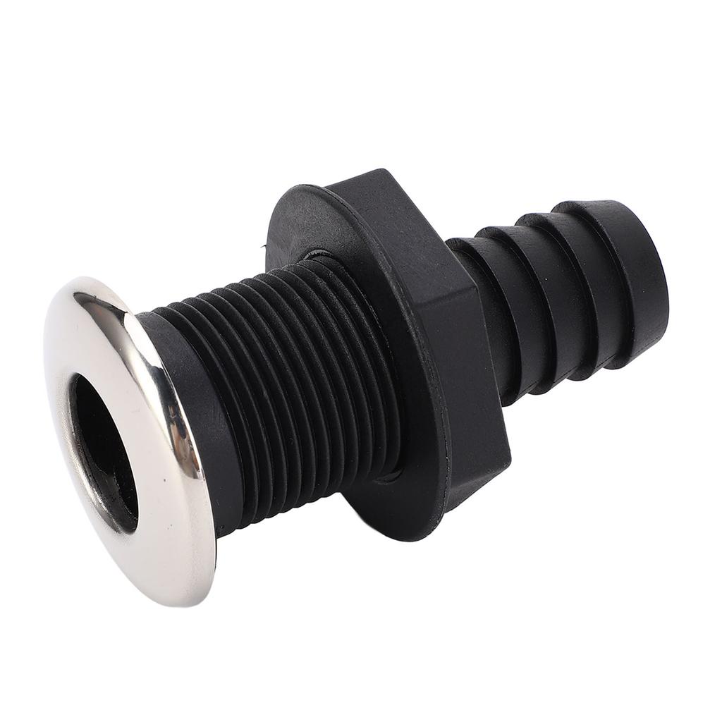 Marine Drain Plug 25mm 1in Nylon Protective Versatile Boat Drain Plug for Kayak Fishing Boat Yacht Straight Tube,