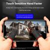1Pair Gaming Finger Sleeves Anti-Slip Touchscreen Sweat-Resistant Ultra-Thin Carbon Fiber Finger Cover (24 Needles)