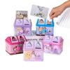 Little Spirit S23 Cartoon Piggy Bank with Lock - Cute Birthday Gift for Kids, Boys, and Girls