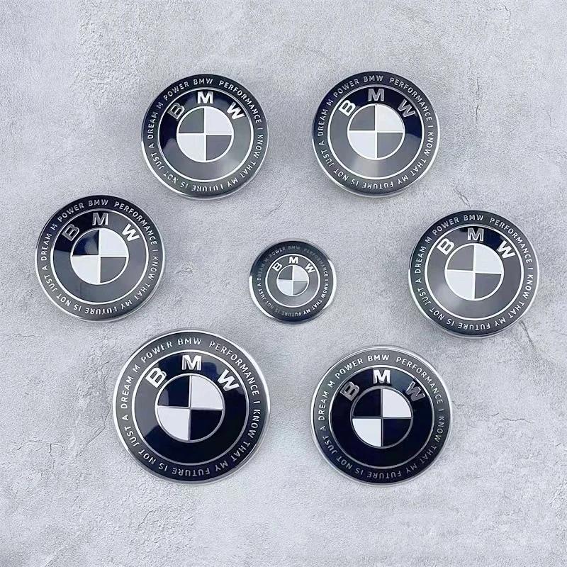 7 Stück Auto Motorhaube Vorne Hinten Kofferraum Emblem Plakette Für BMW 50 Jahre Jubiläumsedition E36 E46 E53 E90 E60 E93 E87 G01 G20 X3 X5 F30 F20