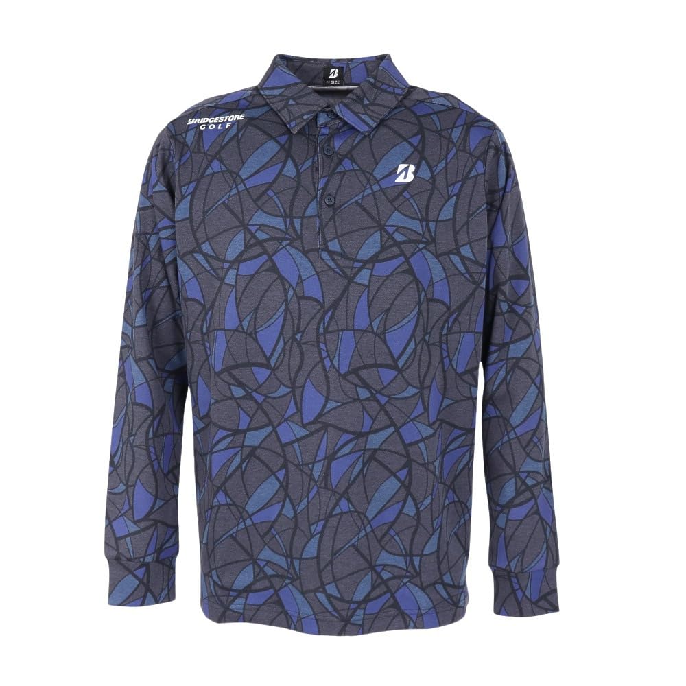 BRIDGESTONE Golf Modern Long Sleeve Collared Shirt DGM08F Men's NA
