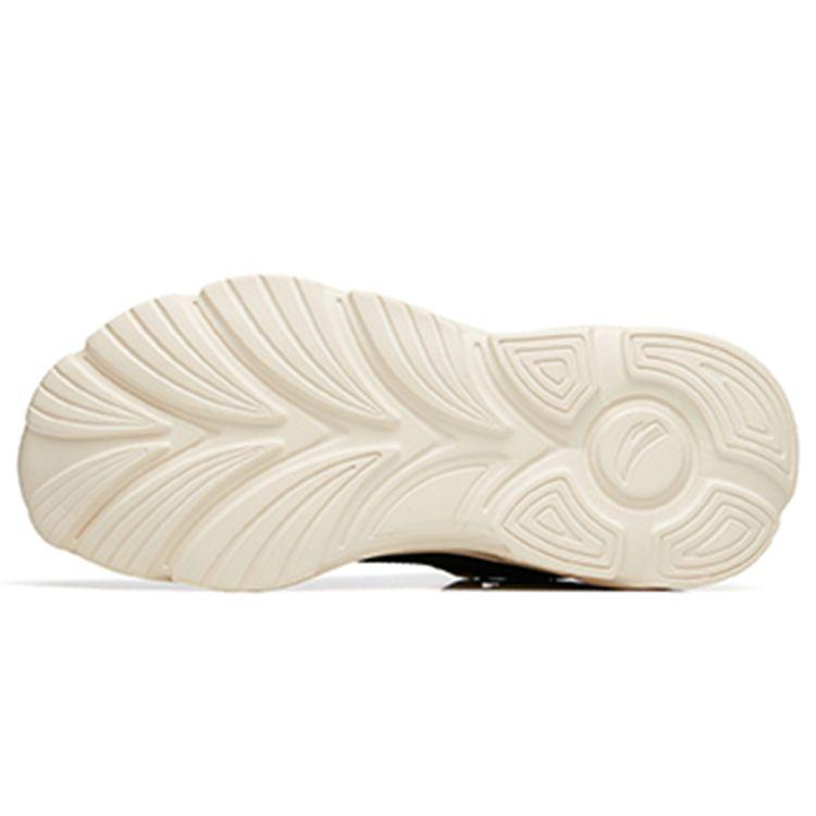 Anta Comfortable Versatile Low-Top Running Shoes Men Sneakers White Black Brown 112245573-2