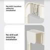 1 Pcs Kitchen Garbage Bag Holder Cabinet Door Hanging Trash Holder Foldable Multi-Purpose Bathroom Wall Plastic Bag Holder