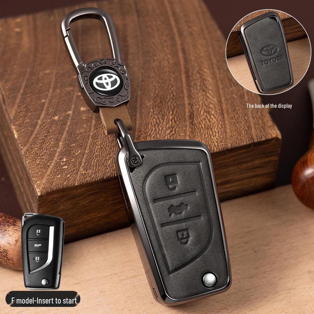 Toyota Key Case for Camry, Corolla, Levin, RAV4, Avalon, and Highlander.