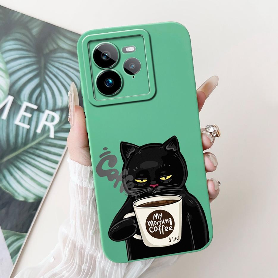For Realme GT7 Pro 5G Case RMX5010 Cute Fashion Cartoon Cover Soft TPU Phone Case For Realme GT 7 GT7 T GT7T 5G Back Cover Coque