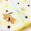 MORIPiLO Memory Character 364136 Kids' Pillow, Junior, Foam, Pokemon, Pikachu, Eevee, Yellow, 35x25x5cm, Children's Pillow, Plush, Goods, Low-Profile,