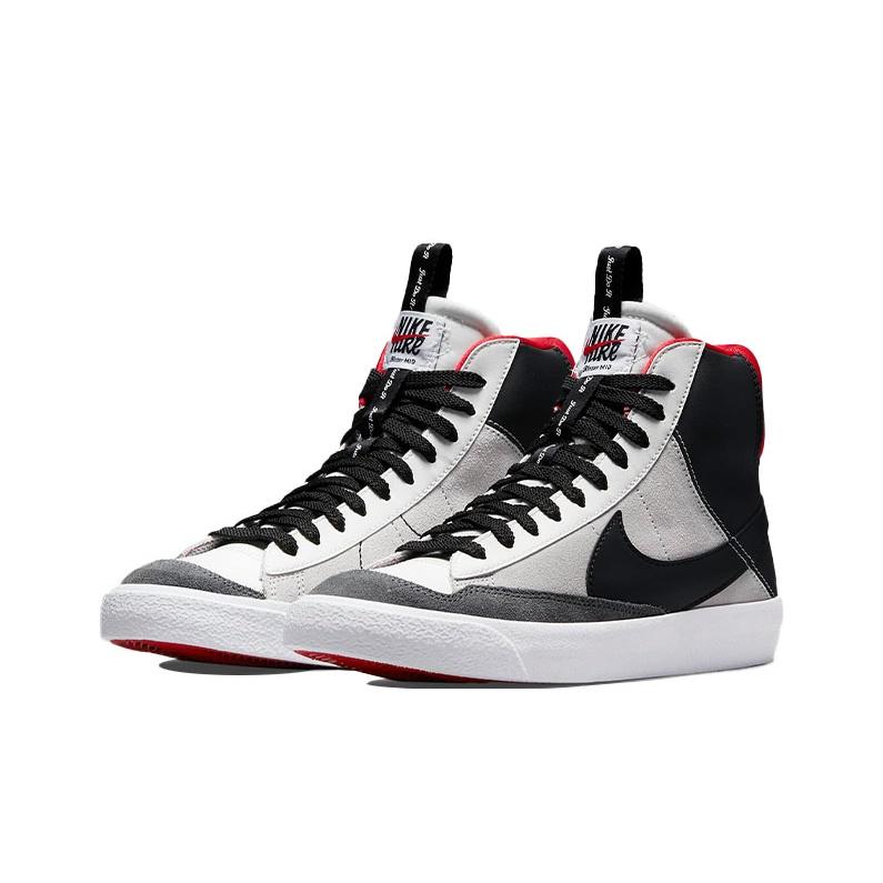 Neuer Nike Blazer Mid 77 SE GS Dance   Weiß Schwarz Rot DH8640-100