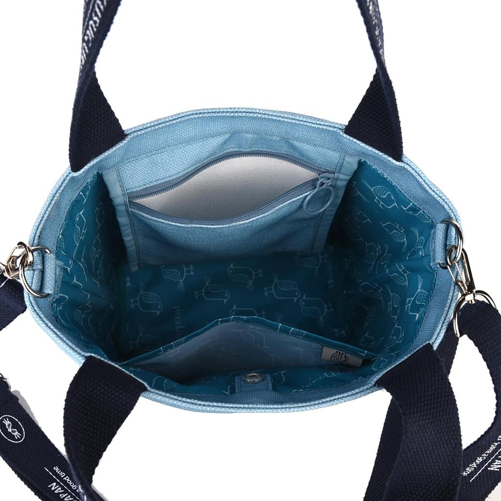 [Kusuguru Japan] Matilda Mini Tote Bag, BL