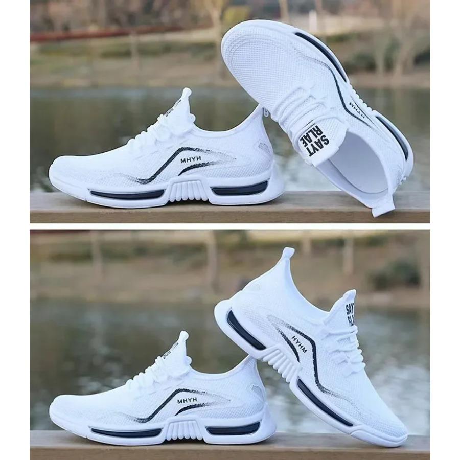 Men Shoes Slip on Fashion Sneakers Male Sport Running Shoes Breathable Gym Training Walking Tennis Shoes 2025 tenis para hombre