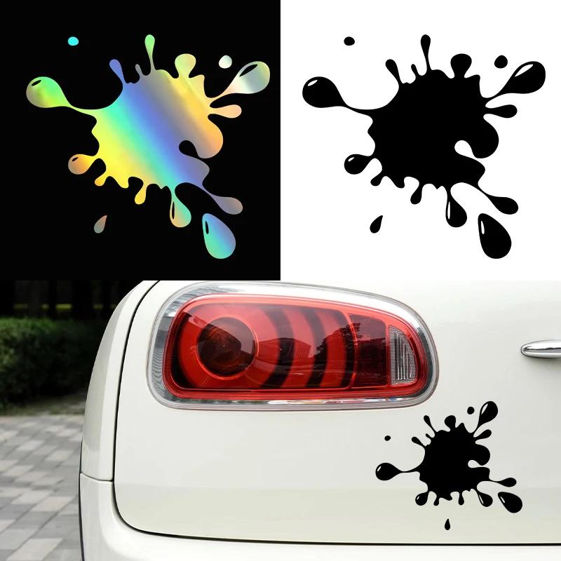 15x13.8CM Car Interior Stickers with Interesting Spots Vinyl Stickers Car Stickers for Car Bumpers Decorations