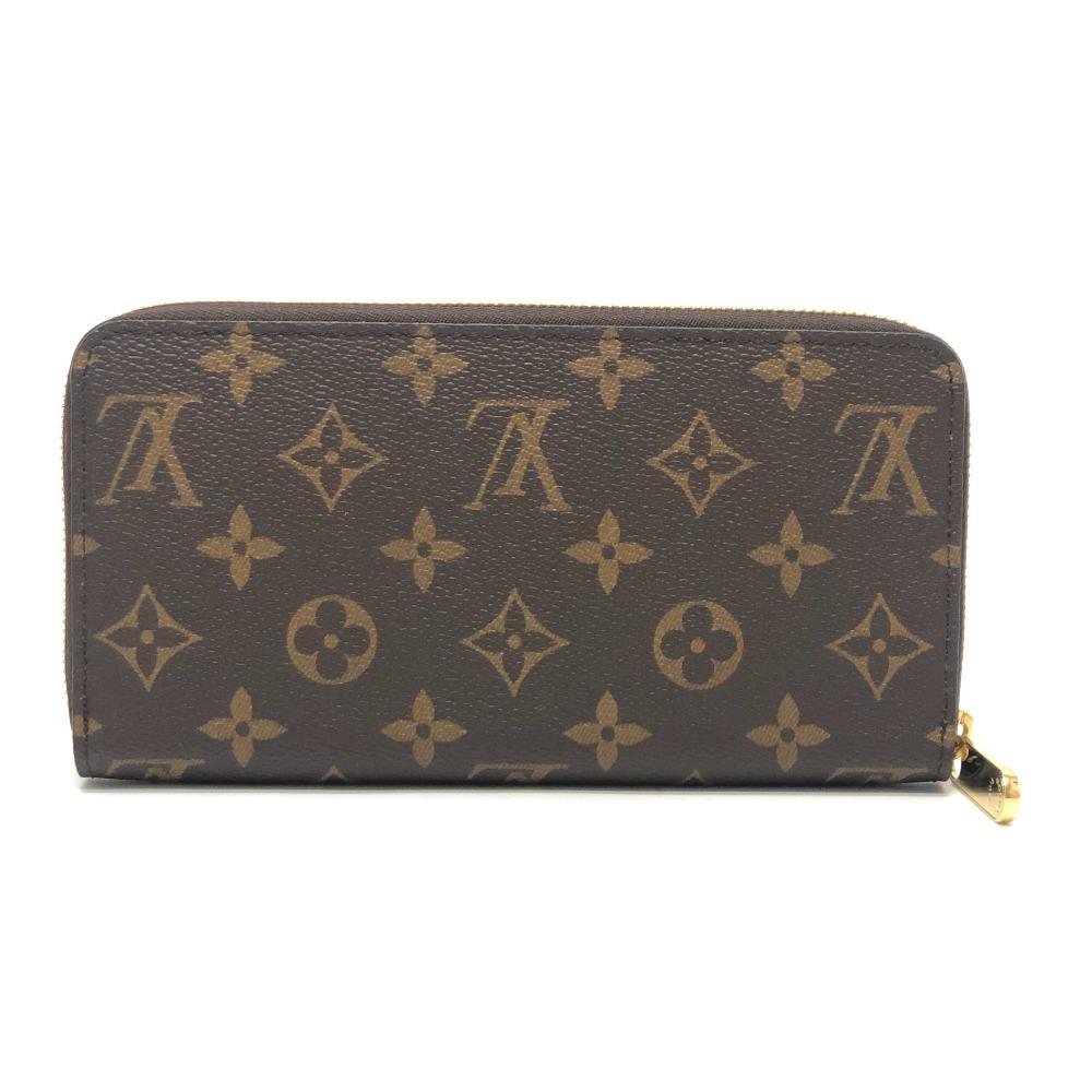 Louis Vuitton M42616 Monogram Zippy-wallet Long Wallet Brown Unused