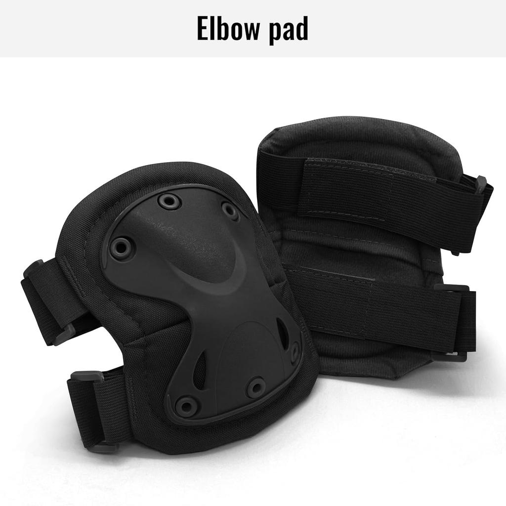 Protective Gear 4Pcs Knee Pads Elbow Pads For Cycling Mountaineering Hiking Outdoor-use Sports Protection Outdoor-use Tactical