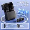 BOYA Pin Microphone Wireless Compatible with Android Instant Connection Sound Image Sync Noise Reduction 36 Hours Continuous Use Sound Collection
