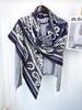 Love Heart Luxury Silk & Wool Double-Sided Women's Scarf Shawl