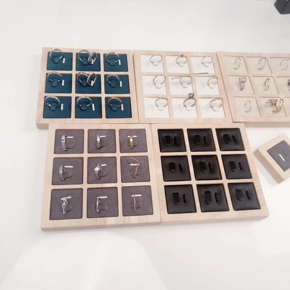 Jewelry Display Earrings Rings Organizer Ring Holder Case Wedding Ring Box  Market
