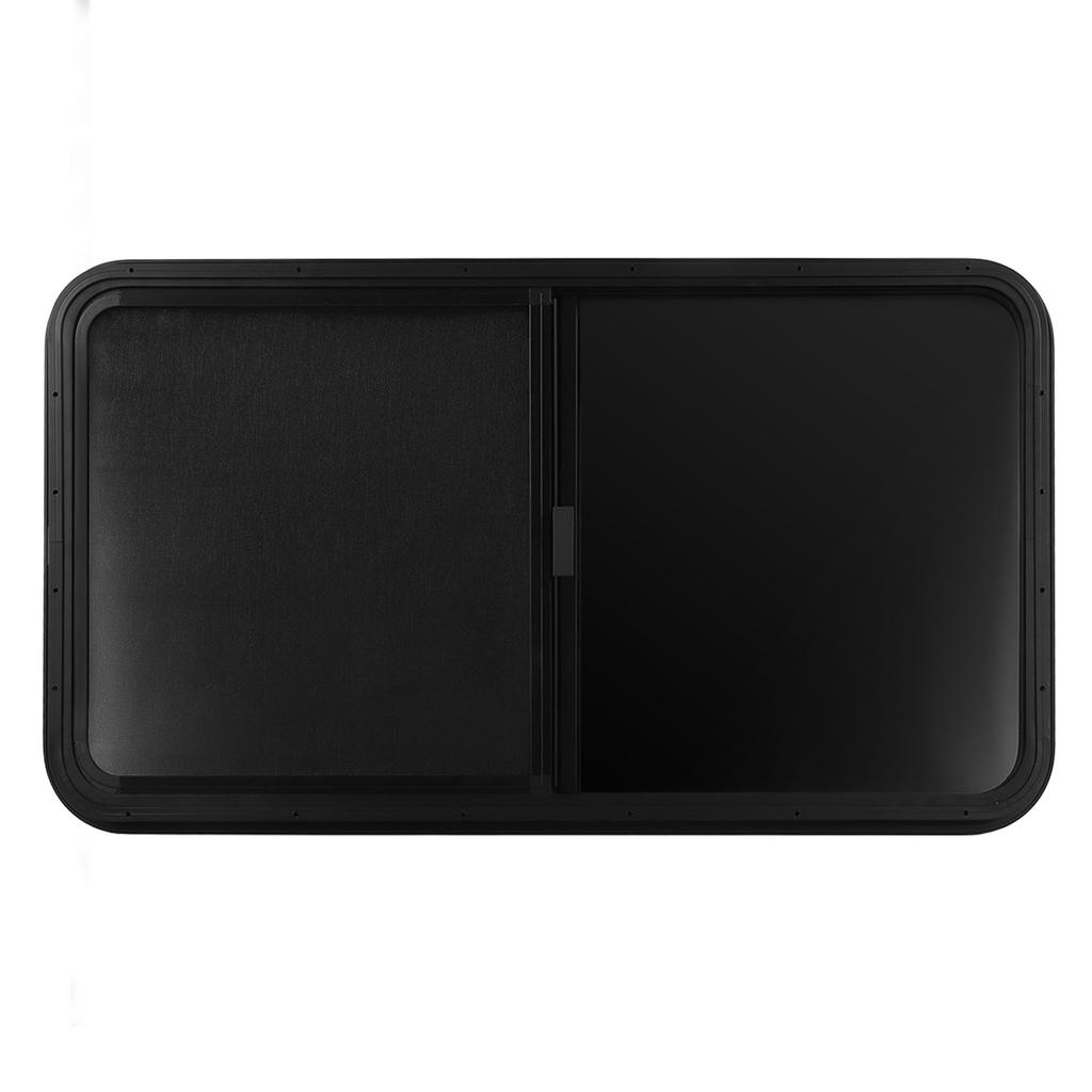 Camper Window Push Pull Style Rounded Corner Waterproof UV Protection Smooth Polished for RV Enginee