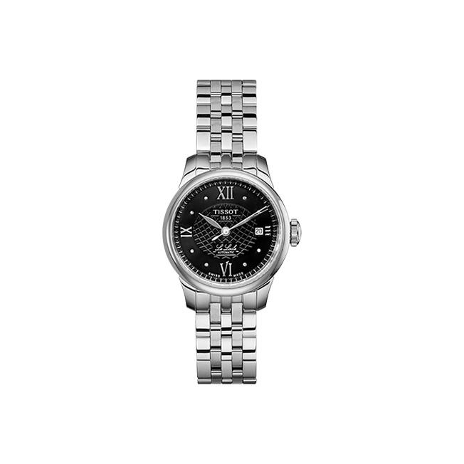 

TISSOT Le Locle Collection Automatic Mechanical Movement 30m Water Resistance Women s Watch 25.3mm 25.3mm T41.1.183.56 Black Dial