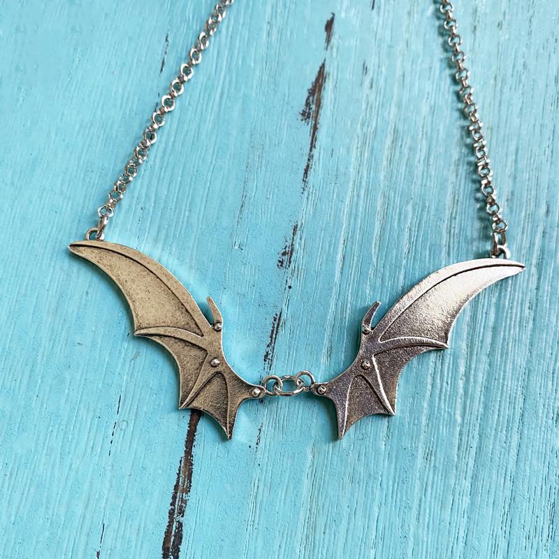 Vampire Bat Wing Gothic Necklace