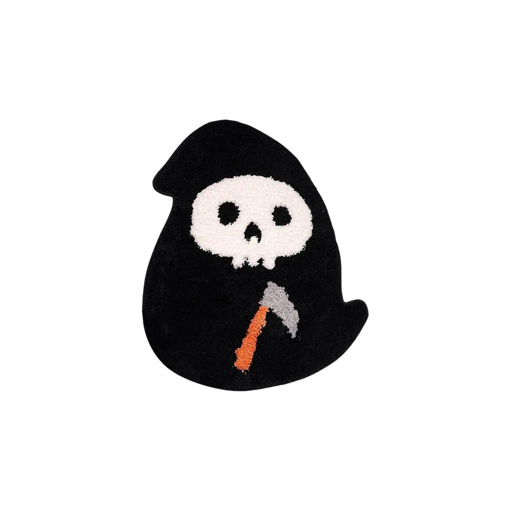 Halloween Imitation Cashmere Flat Plush Carpet