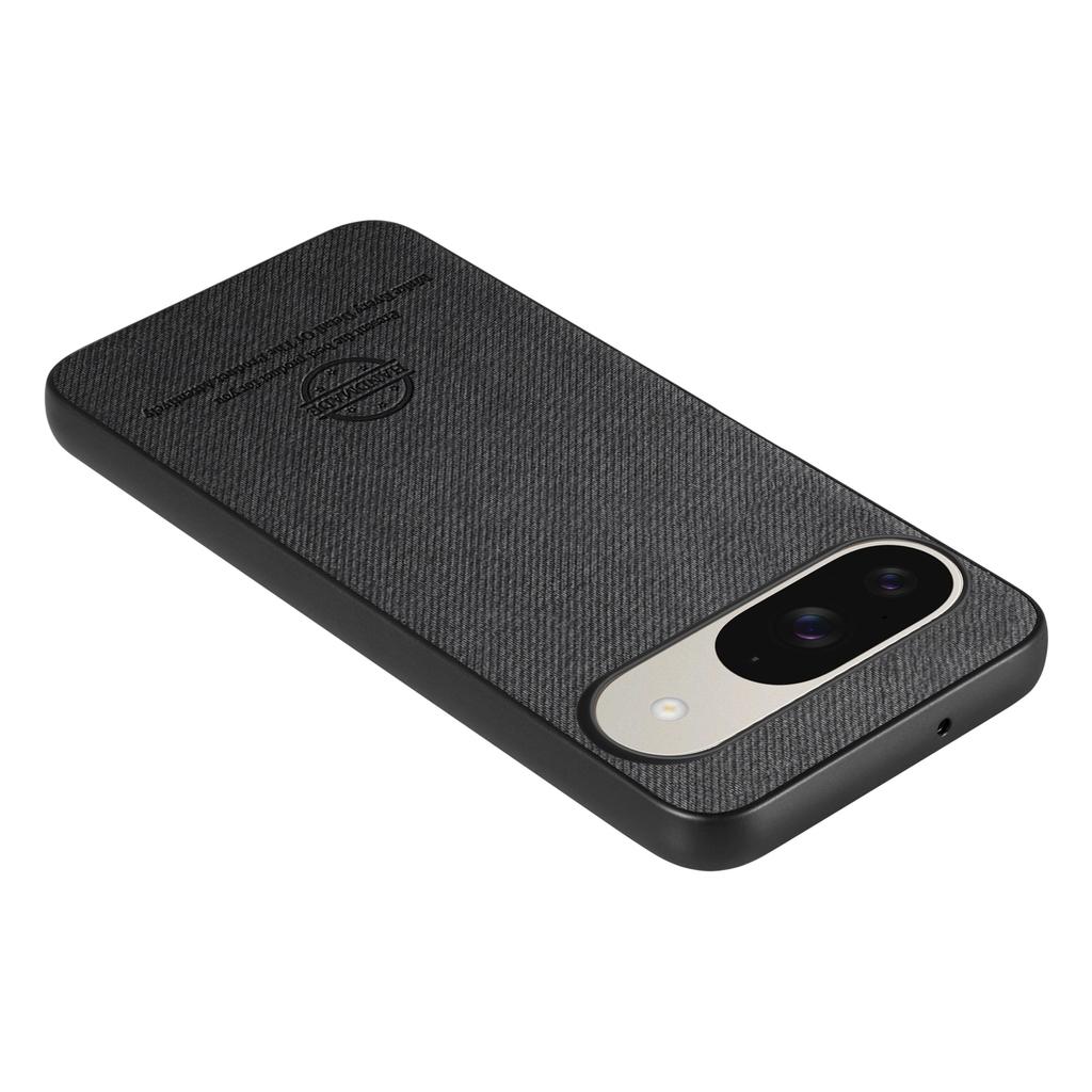 For Google Pixel 10 Pro/10/9 Pro/9 Leather Phone  Back Cover with Cloth Texture