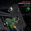 Magnetic Car Holder Ring Shockproof Armor With Card Slot Case For 17e 16e 17 Air 16 15 14 13 Pro Max Plus Back Cover