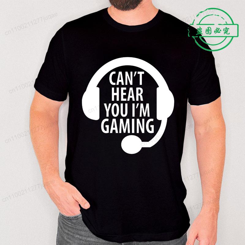 Mens Game Controller Graphic Short Sleeve TShirt Breathable Gamer Gaming Printed Tops Tee for Women Summer Casual Sportswear