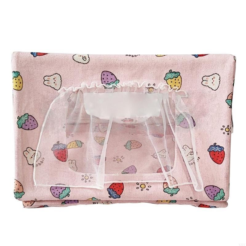 

Small Pet Playtent Tunnel Hamster Tent House Scratchproof Pet Cage Corner House X3UC розовый