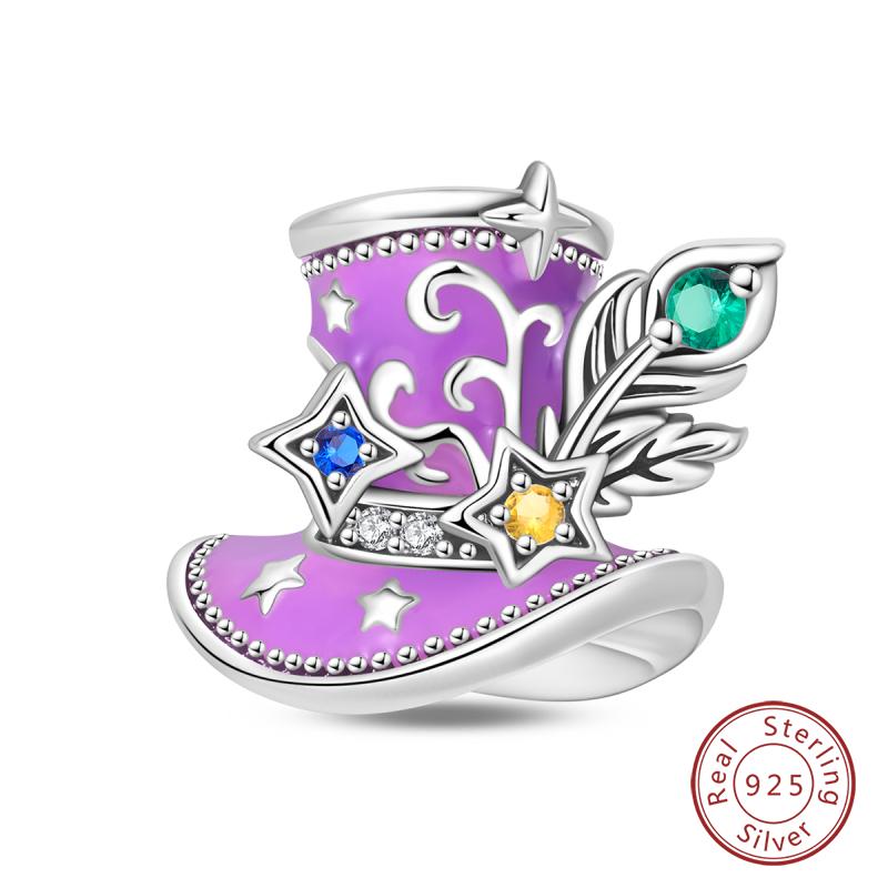 New Winter Charms Bead Copper Snowflake Snowman Penguin Deer Dangle Fit Bangle Bracelet Necklace Diy Jewelry